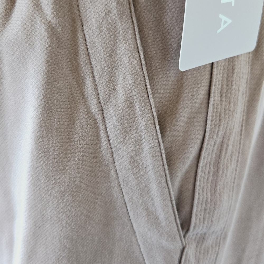 🏷️ATHLETA Farallon Romper Drawstring Organic Cotton UPF Molt Size 3X - Picture 9 of 14